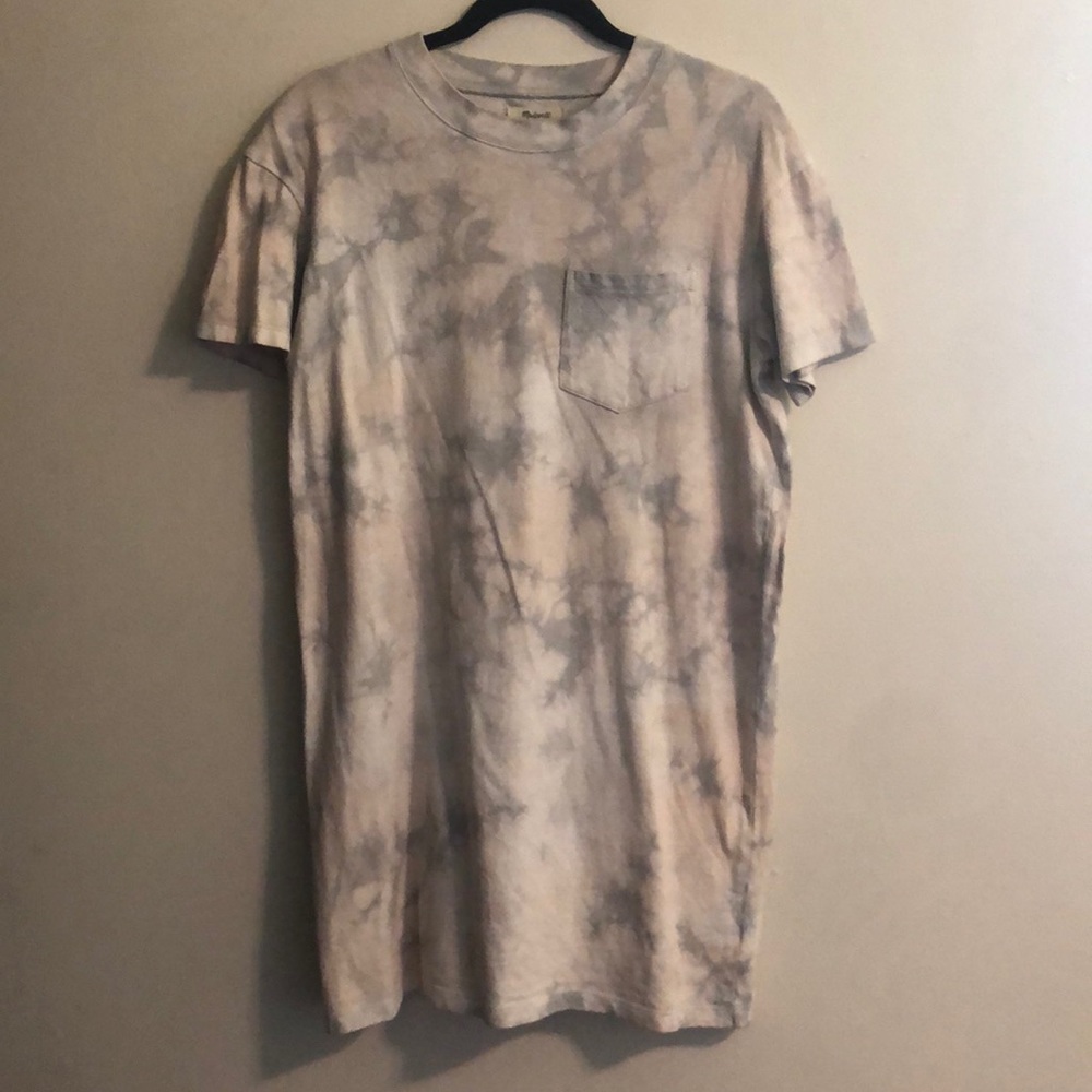 Madewell Tie Dye T Shirt Dress
